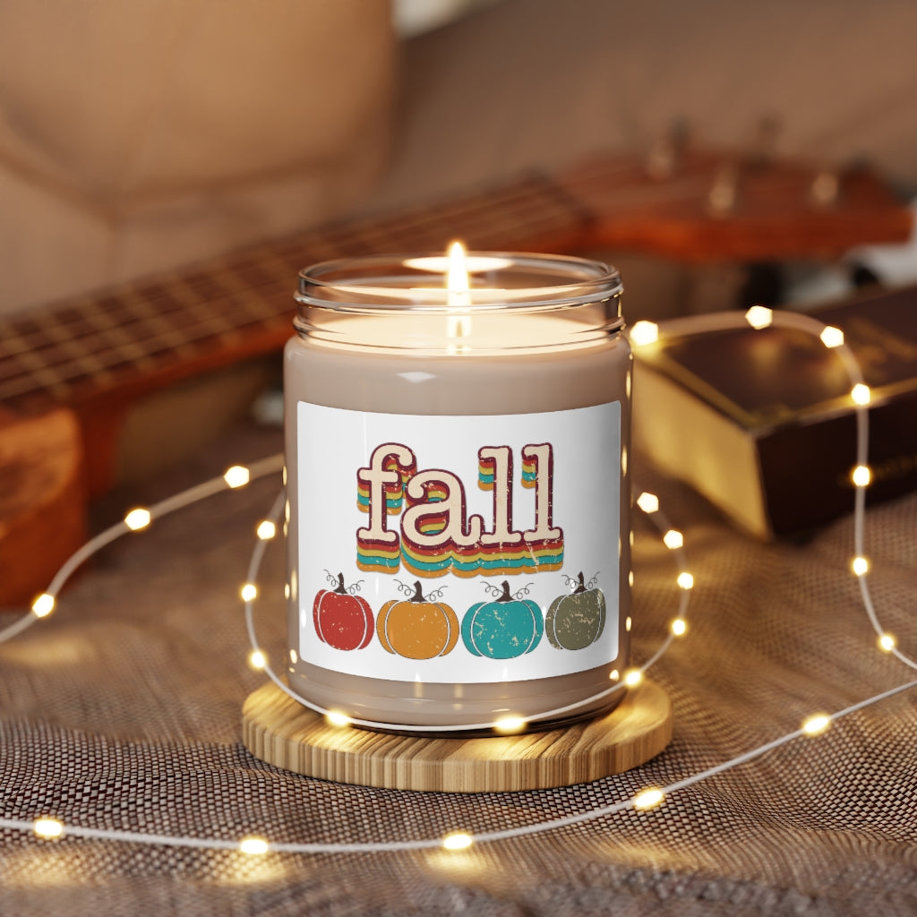 Fall Thanksgiving Retro Candle