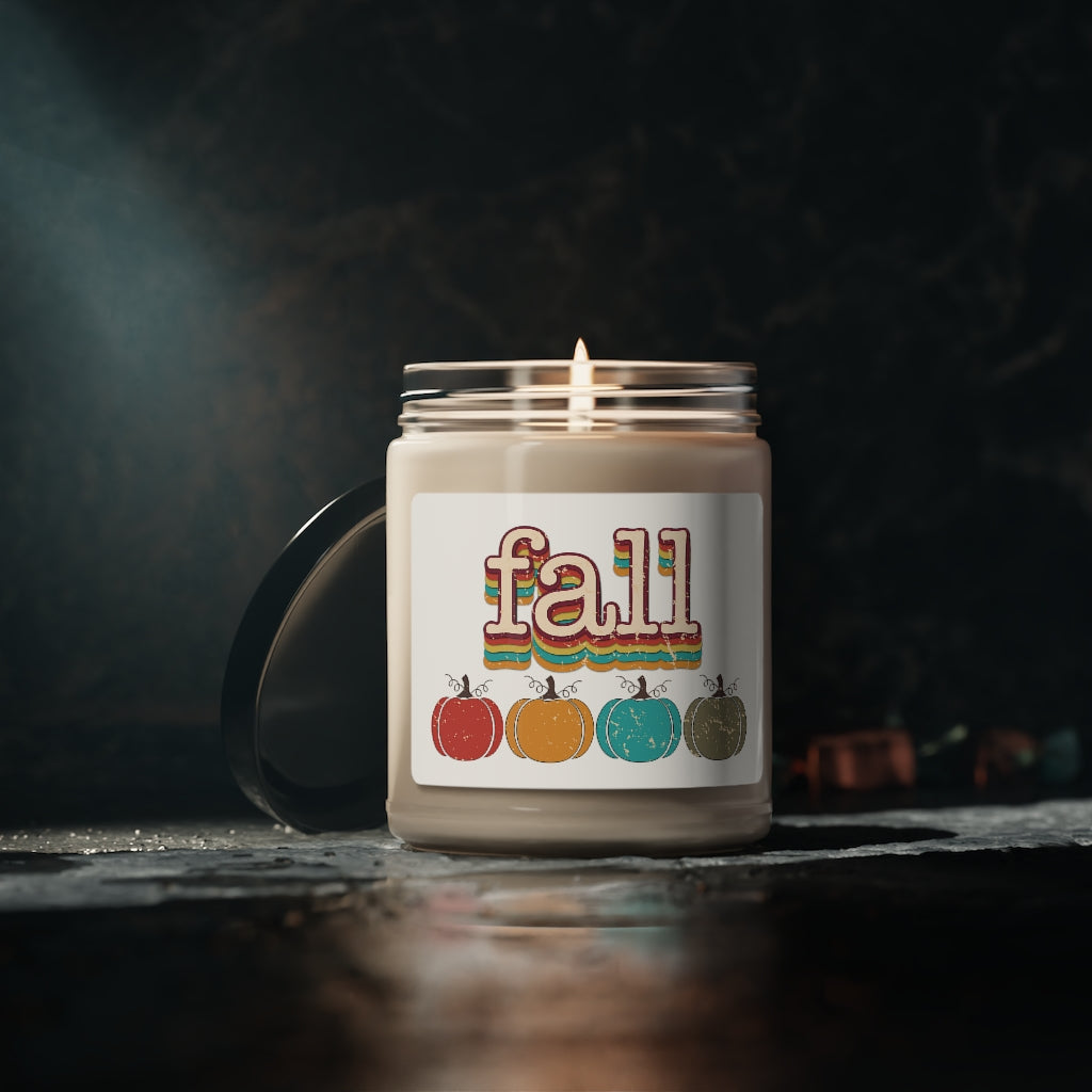 Fall Thanksgiving Retro Candle