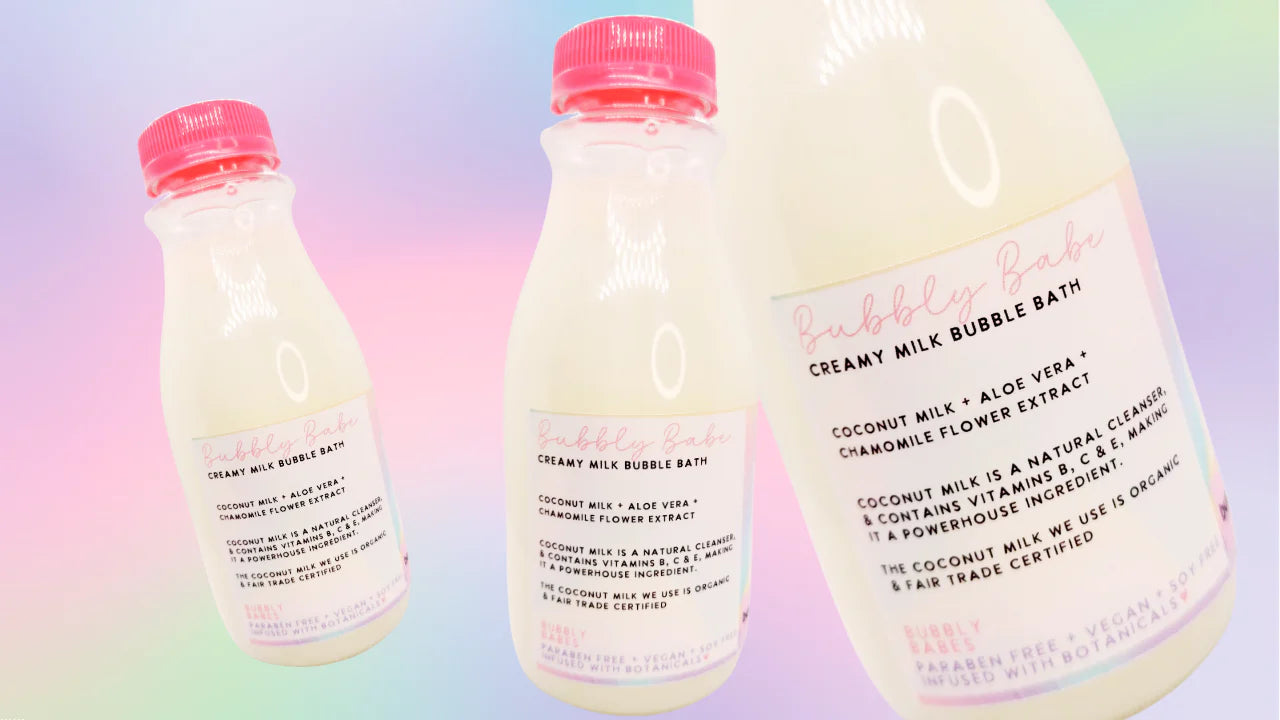 Dive into Luxury: Bubbly Babes' Creamy, Pearl-Like Bubble Bath