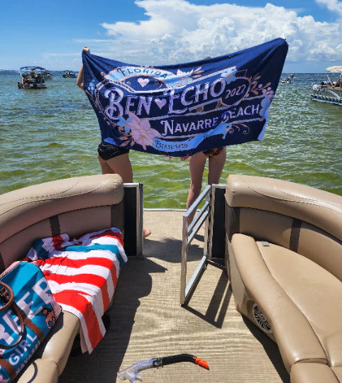 Personalized Honeymoon Beach Towels: Making Your Beach Days Extra Special!