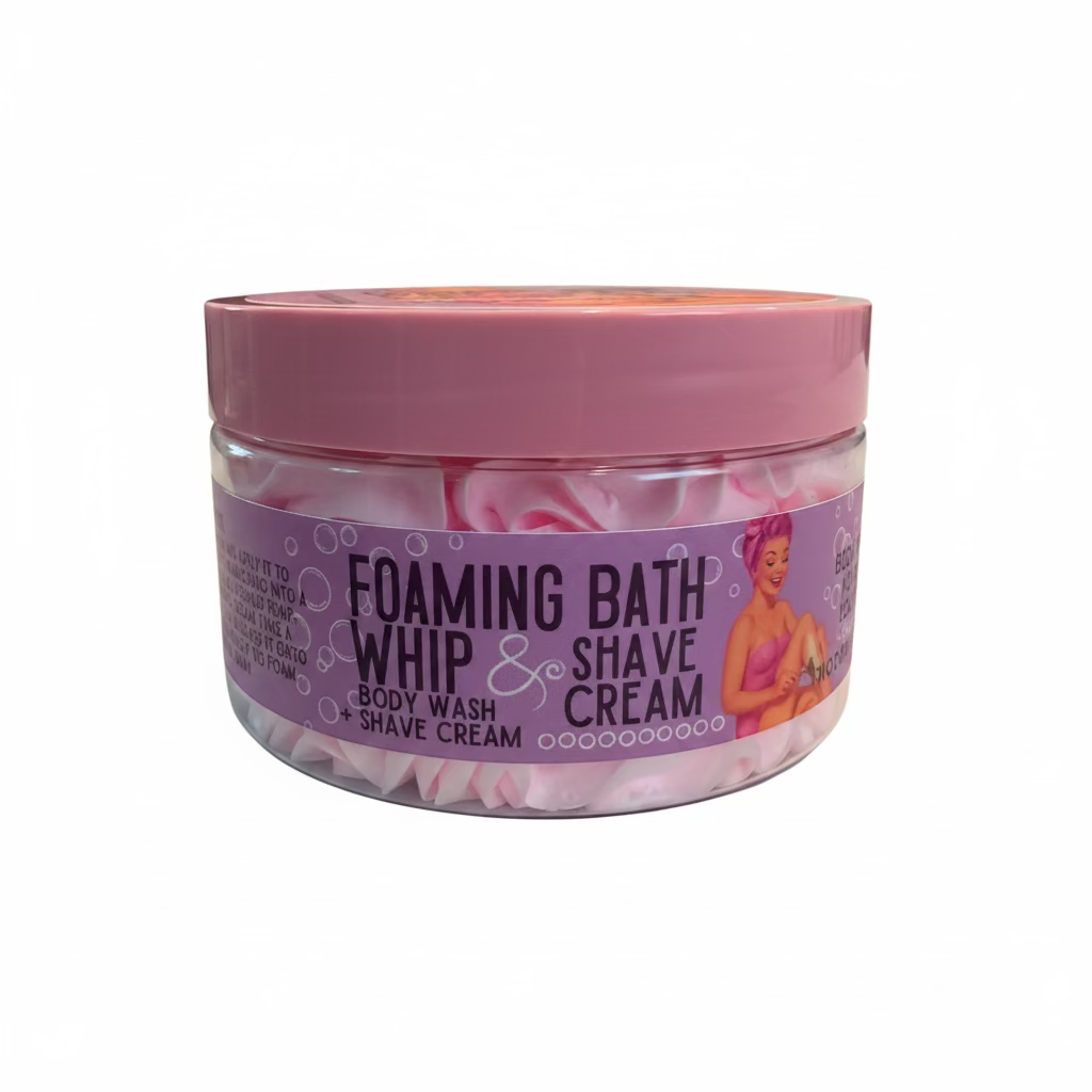 Foaming Bath Whip + Shave Cream