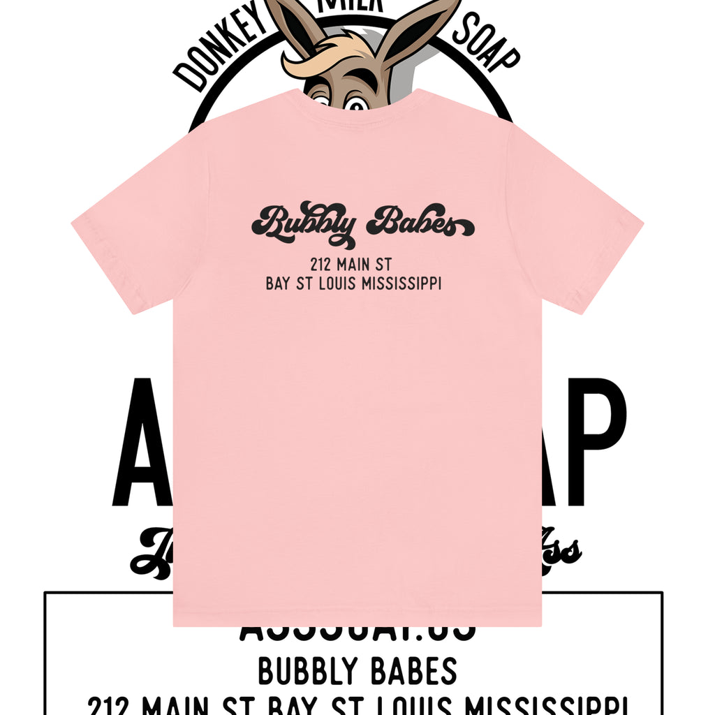 Unisex Jersey Short Sleeve Tee Shirt Ass Soap