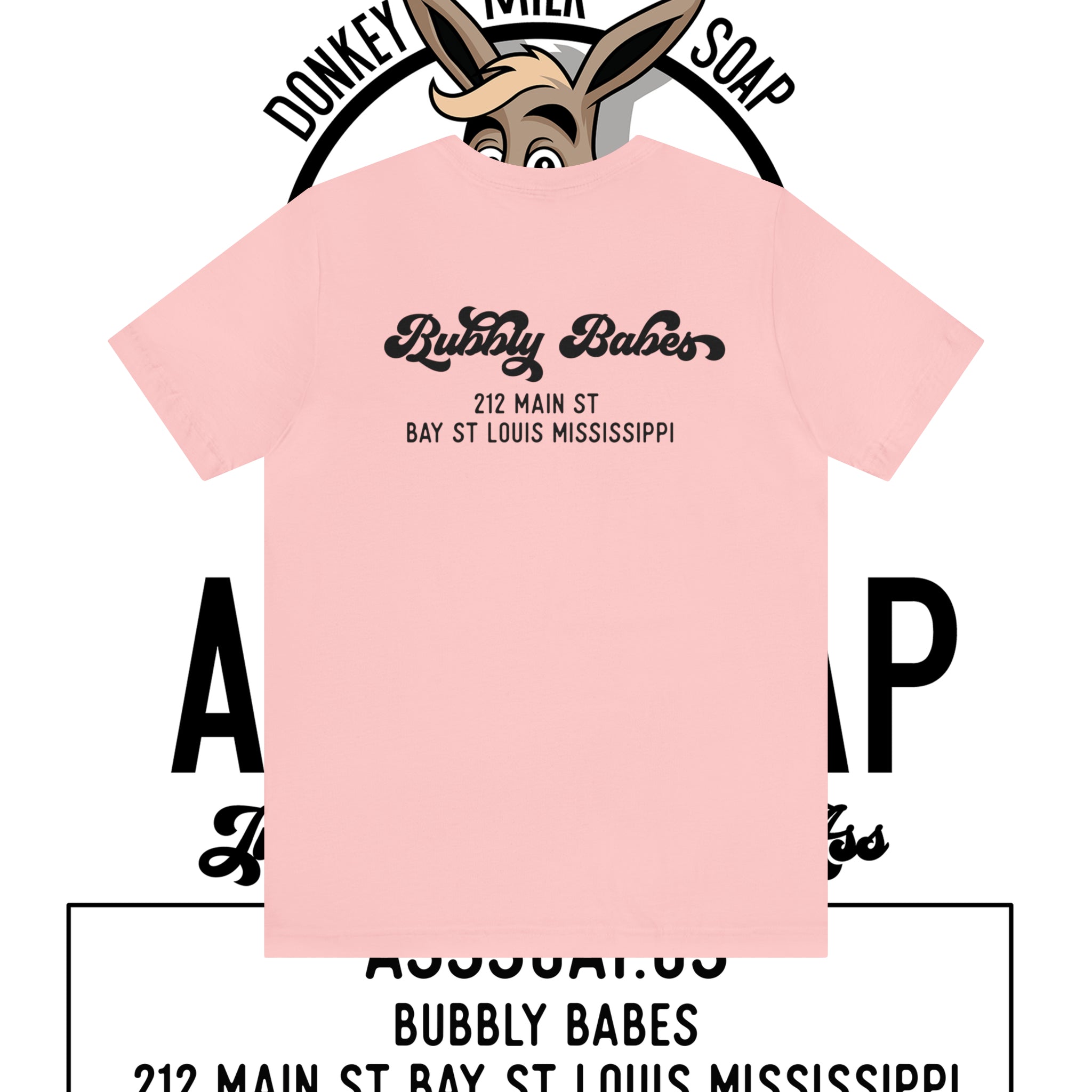 Unisex Jersey Short Sleeve Tee Shirt Ass Soap