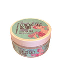 fitness salt scrub with essential oil blend