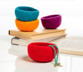 Round Mini  Wool Bowls