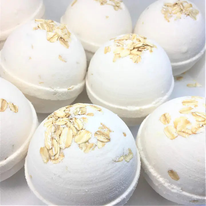 Oatmeal Milk + Honey Bath Bomb