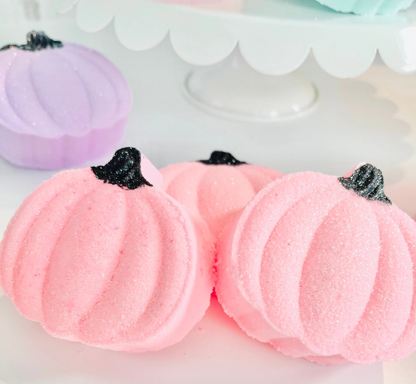 Pastel Pumpkin Cinderella Bath Bomb