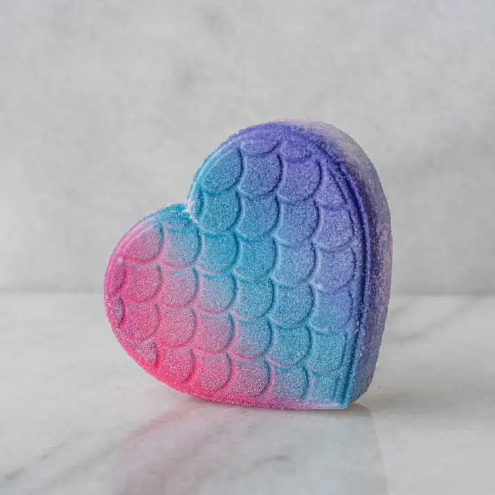 Mermaid Heart Bath Bombs
