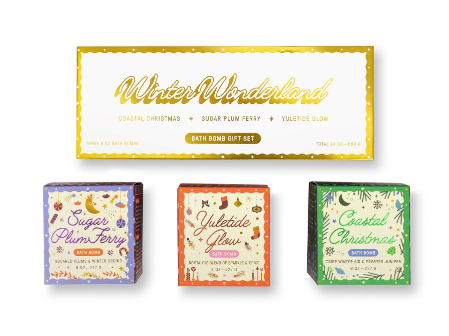 Winter Wonderland Bath Bomb Set