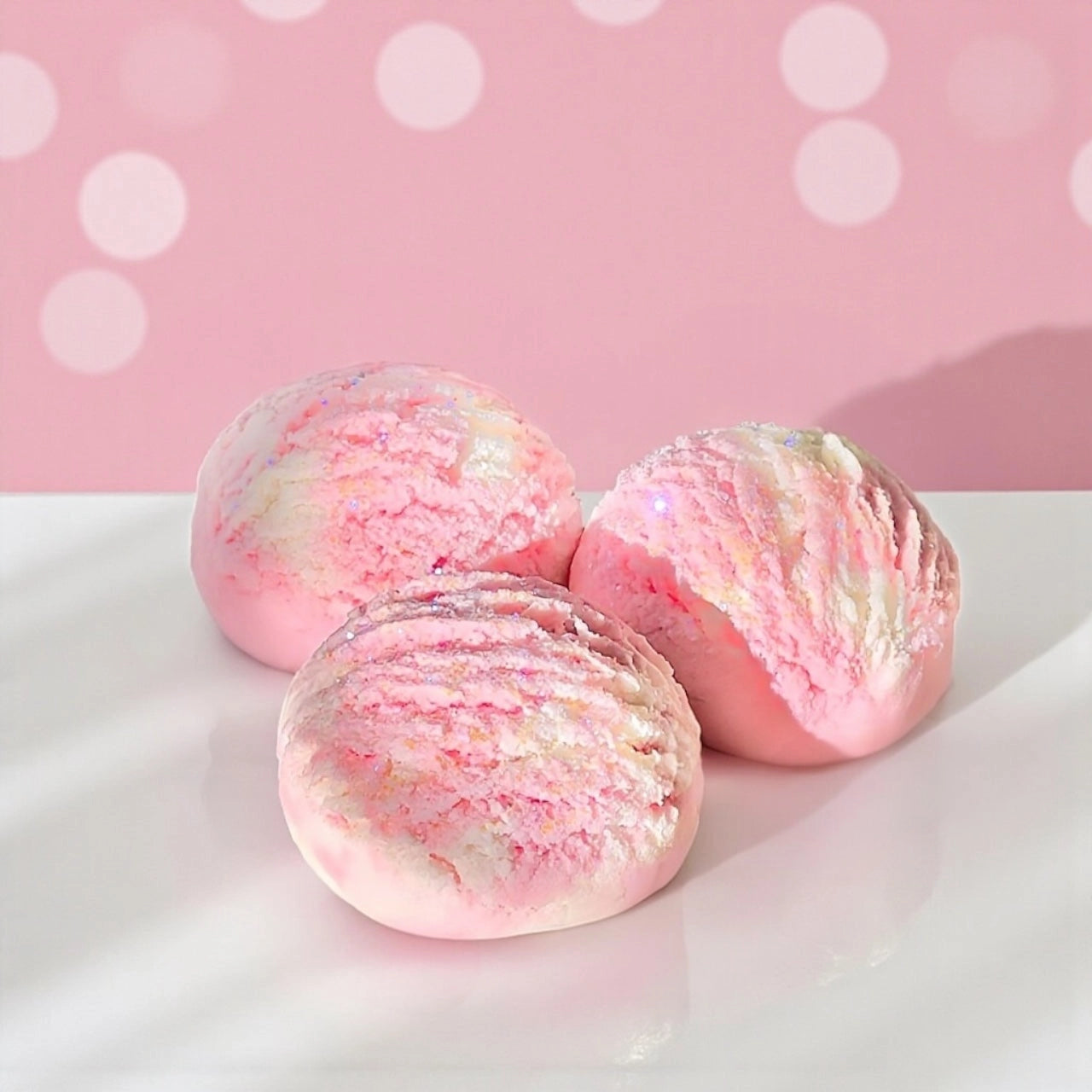 2 Piece Coco Butter & Coconut Milk Bubble Bath Truffles