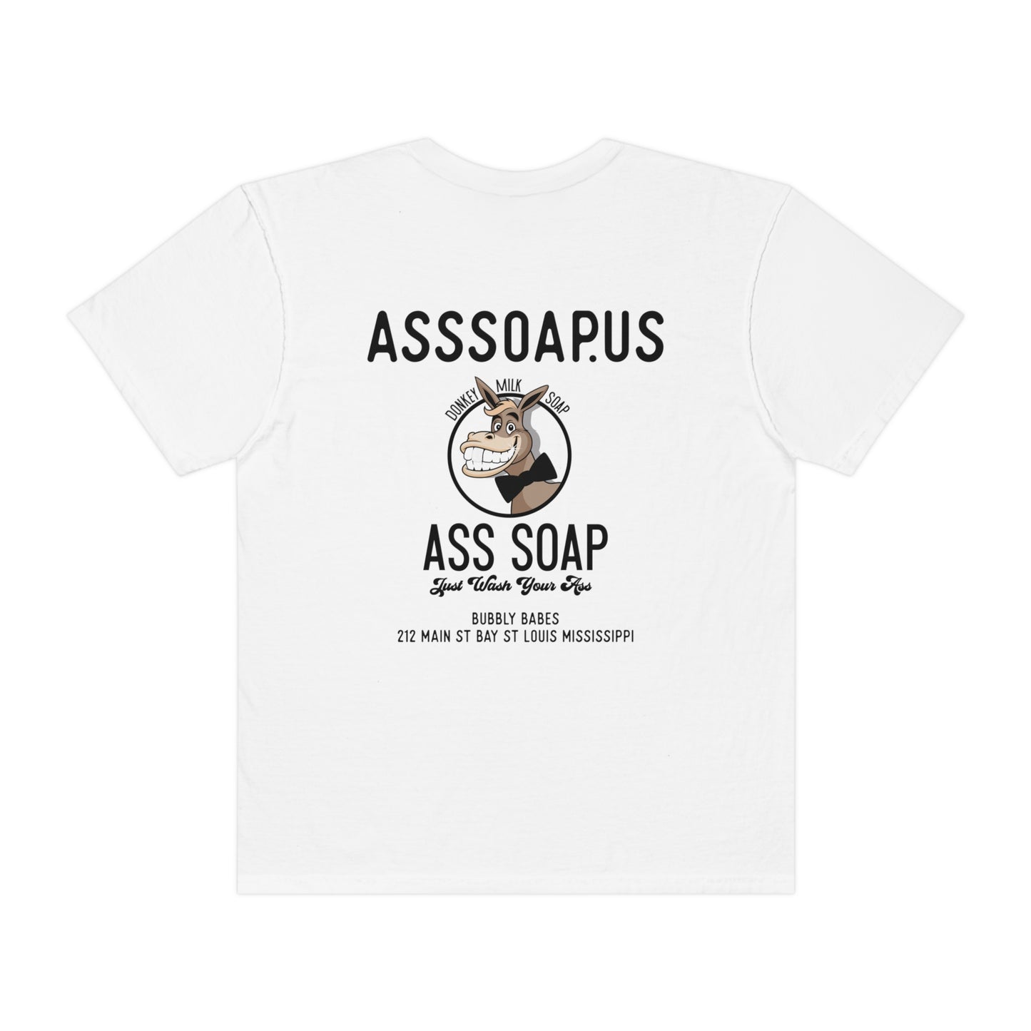 Unisex Ass Soap Comfort Colors T-shirt