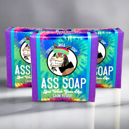 Calm Your  Ass Down Soap Donkey Milk