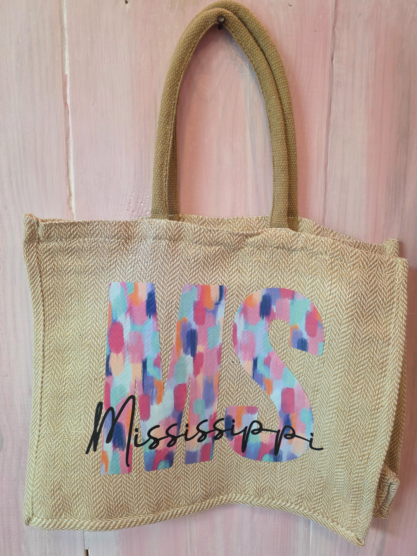 Herringbone Tote