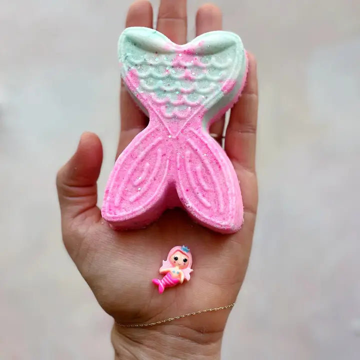Mermaid Bath Bomb - Toy Inside