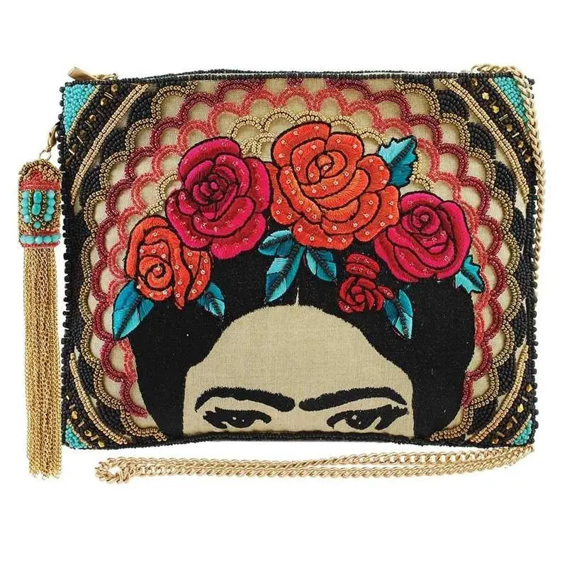 Frida Kahlo beaded purse