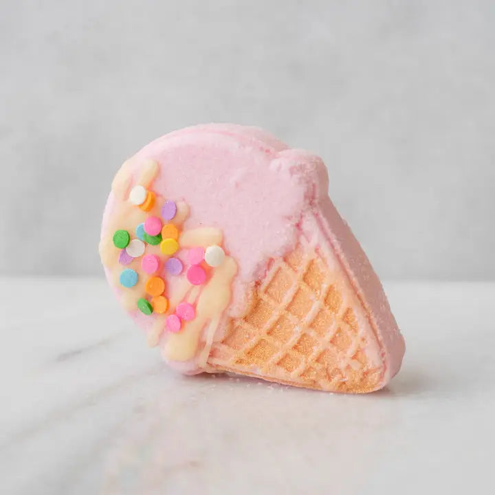 Ice Cream Cone Bath Bomb