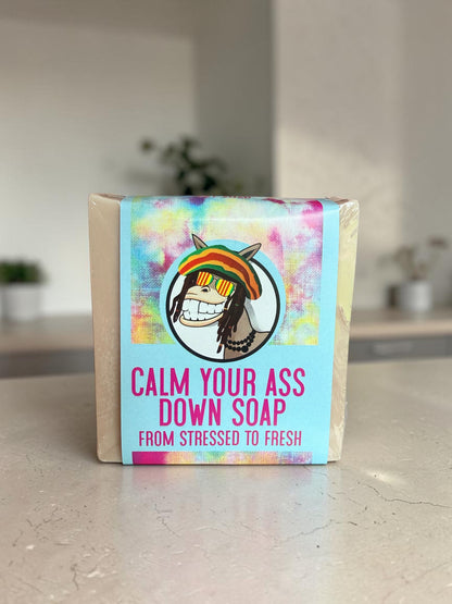 Calm Your Ass Down – Handmade Donkey Milk Soap