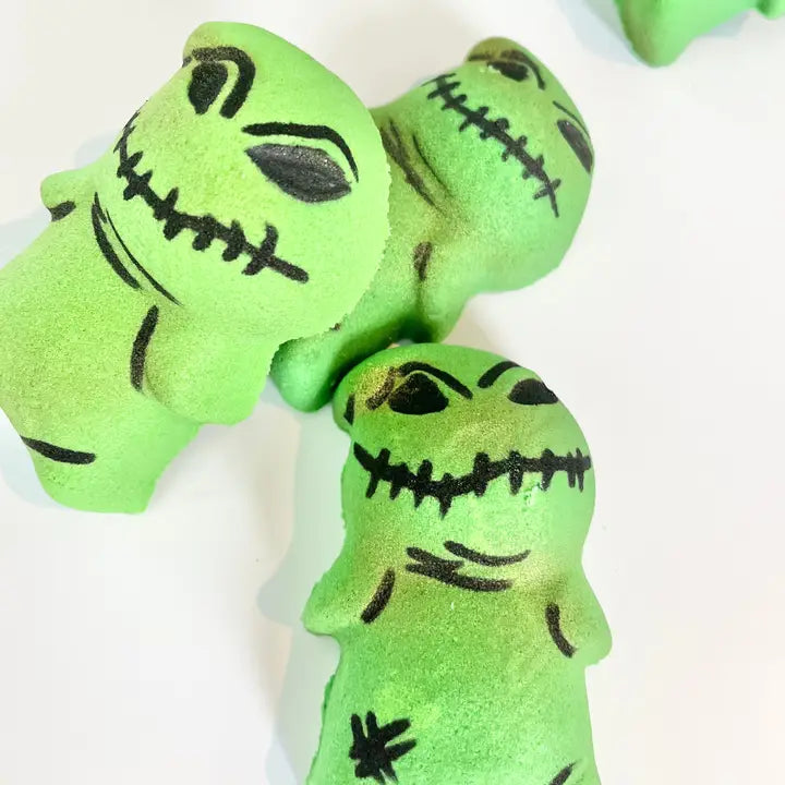 Green Ghost Bath Bomb, Oogie Boogie Inspired Bath Bomb
