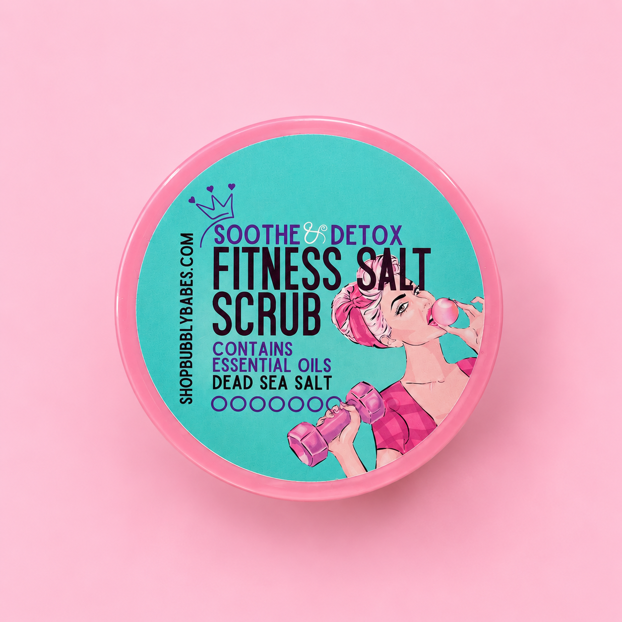 Fitness Dead Sea Salt Scrub