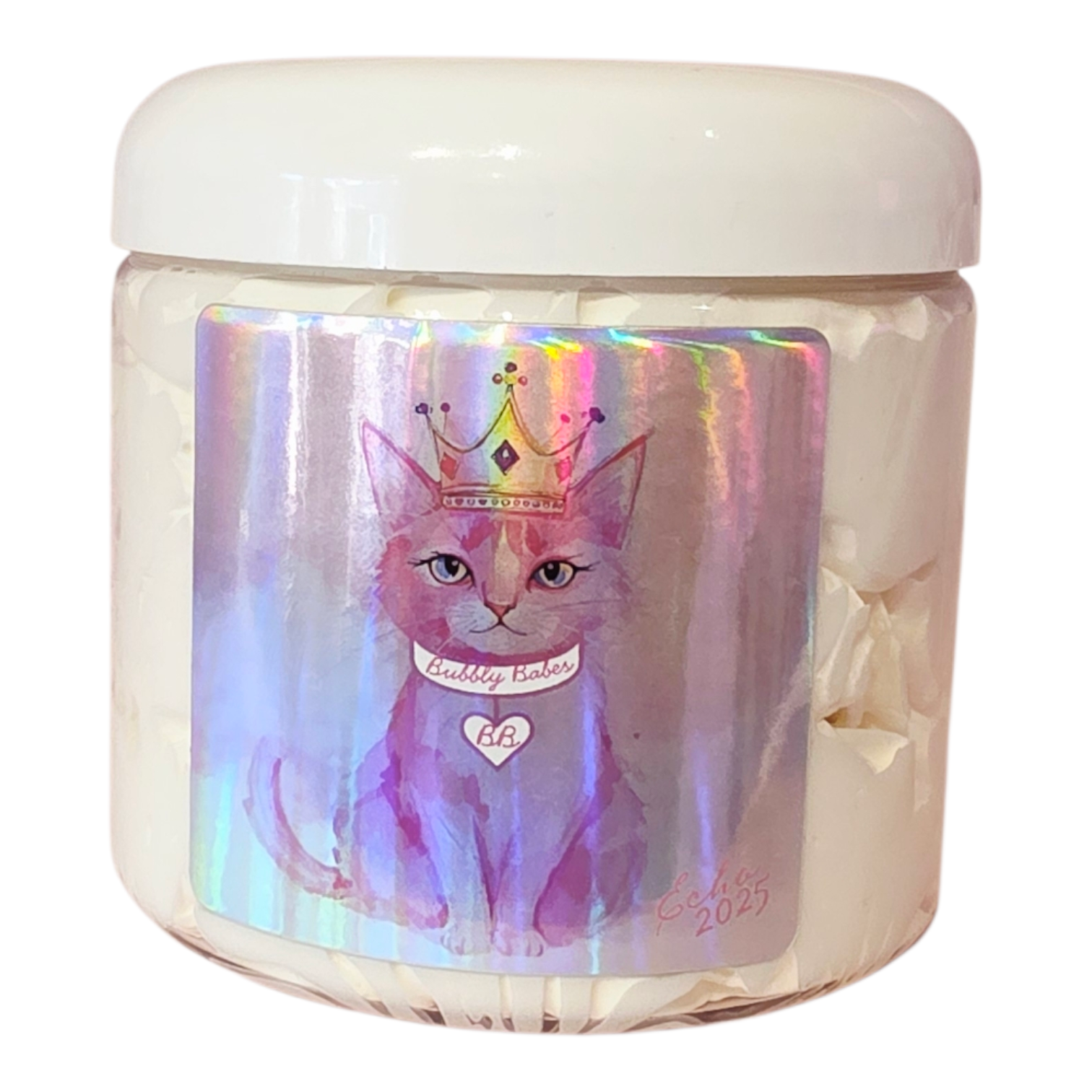 Large Velvet Body Butter Cat