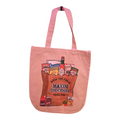 Making Groceries New Orleans Reusable Canvas Tote Bag | Eco-Friendly Shopping Bag