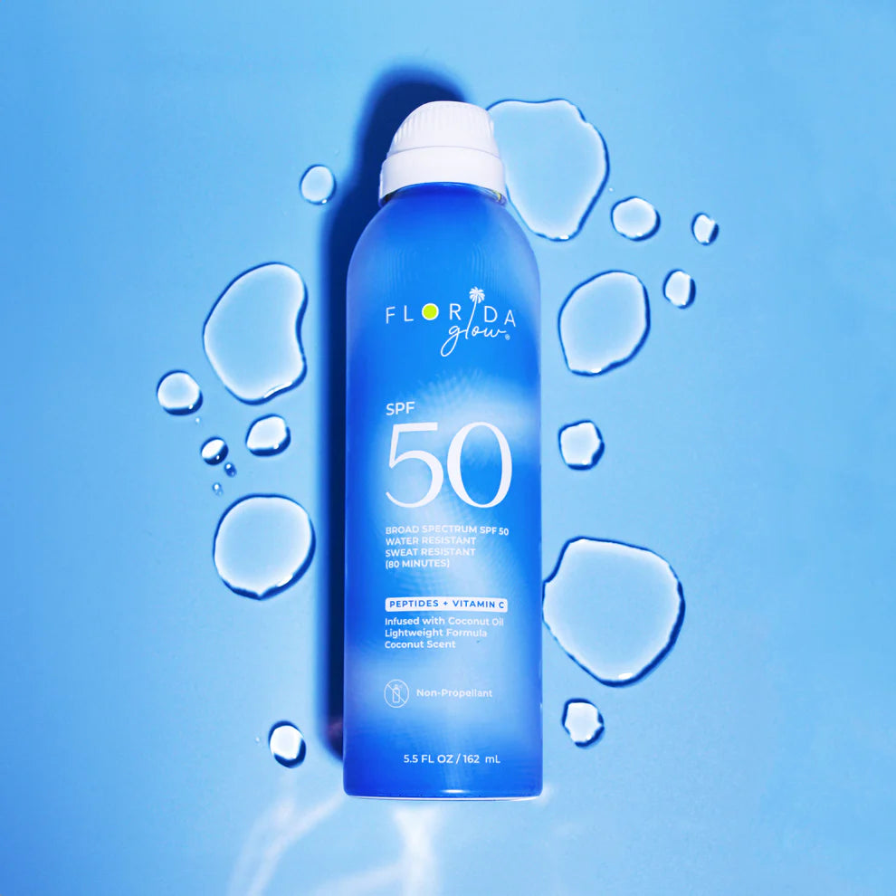 SPF 50 Spray Sunscreen Florida Glow