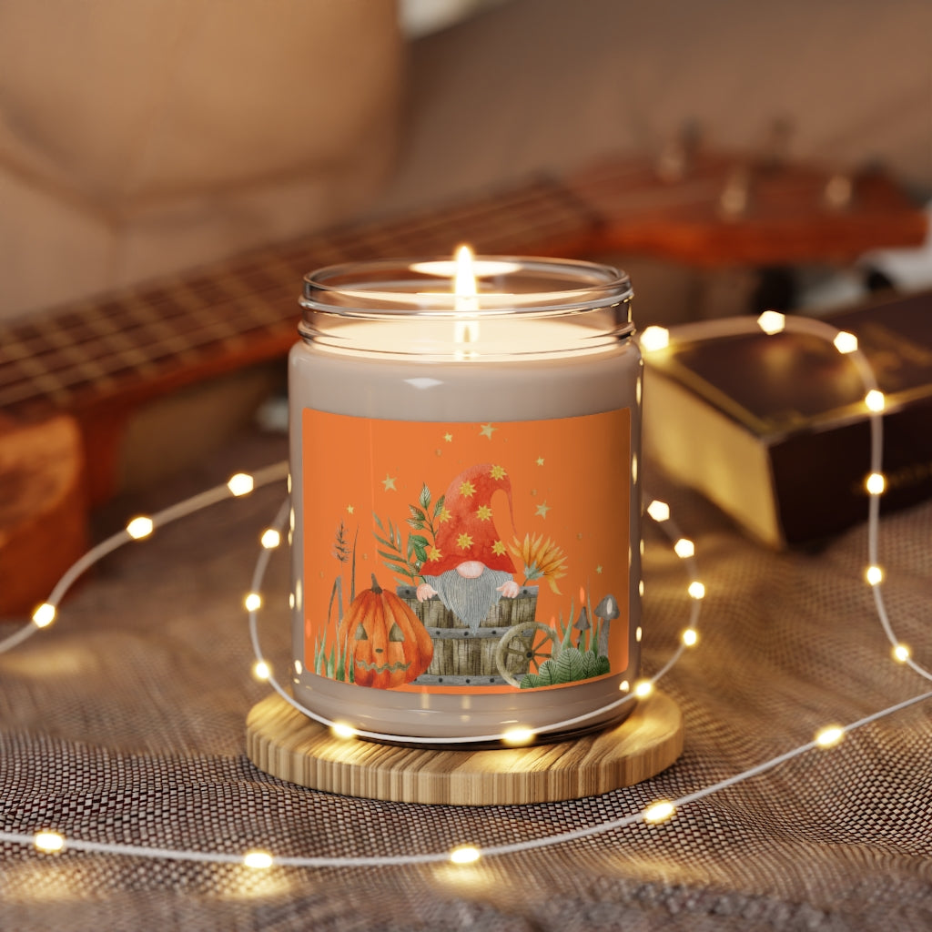 Halloween Gnome Candle