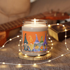 Gnomes  Halloween Candle