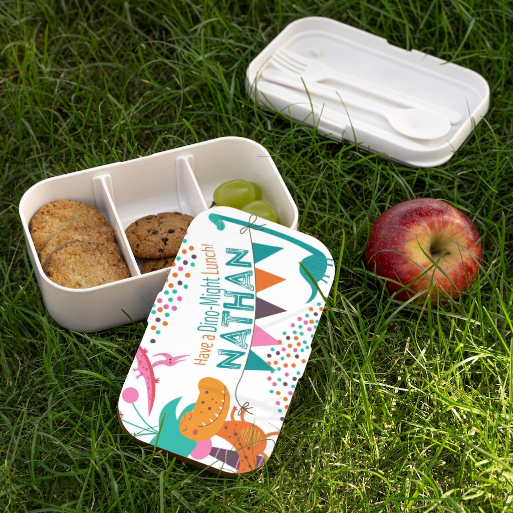 Personalized Dinosaur Bento Lunch Box