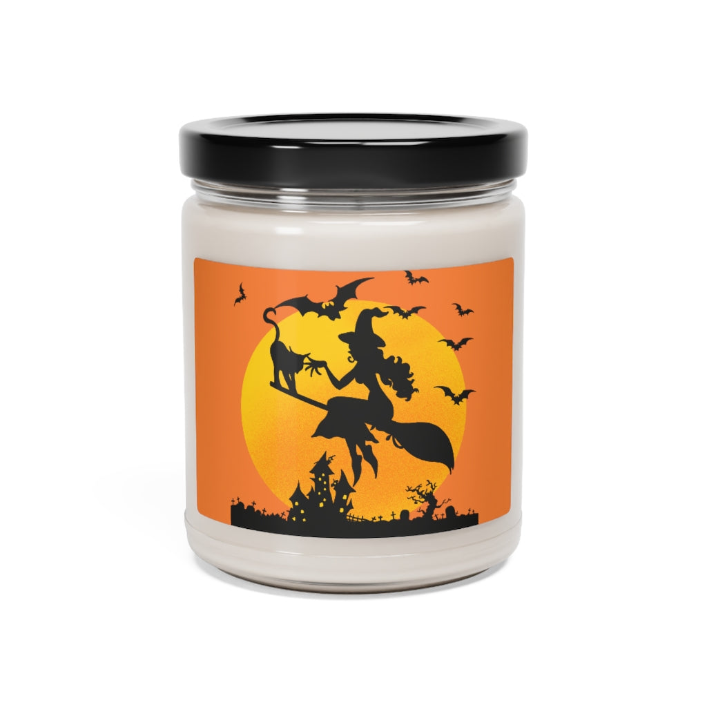 Wicked Witch Halloween Candle