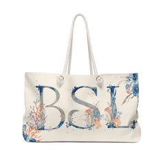 Bay St Louis MS Weekender Beach Bag
