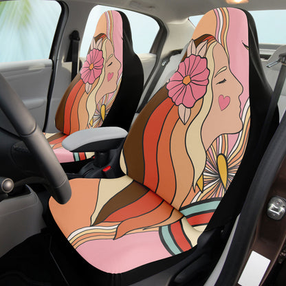 Hippie Girl Car Seat Covers