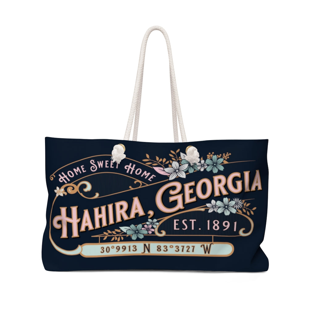 Hahira Georgia Weekender Beach Bag