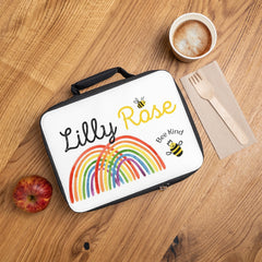 Bee Kind Childs Personalized Lunch Bag Box