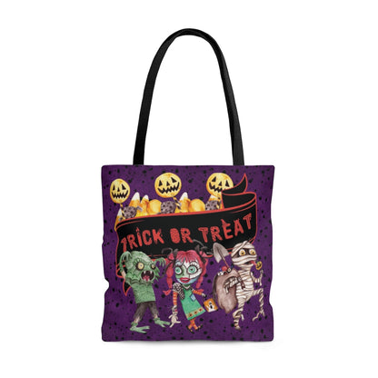 Halloween Trick or Treat Tote Bag for kids, Trick or Treat Bag