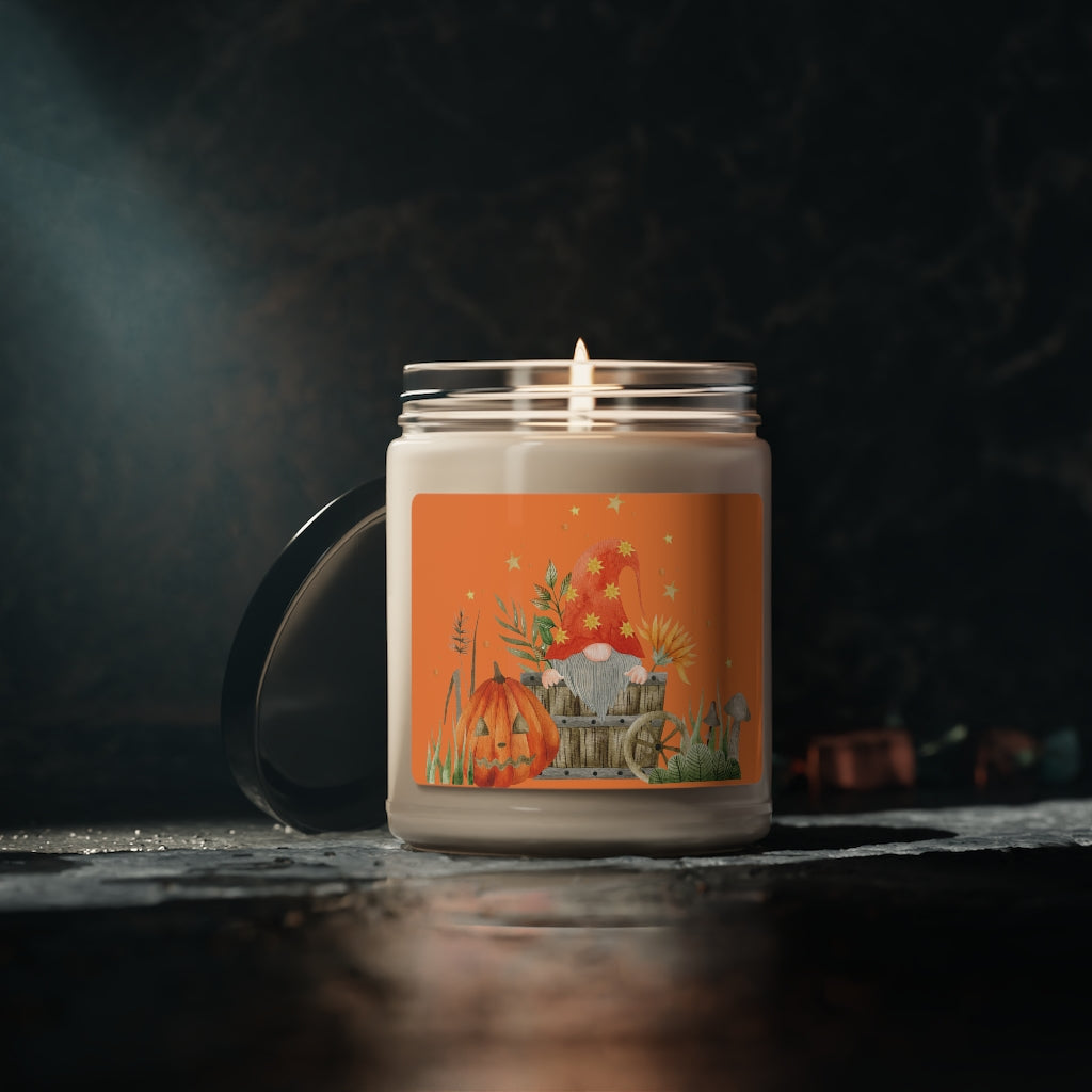 Halloween Gnome Candle