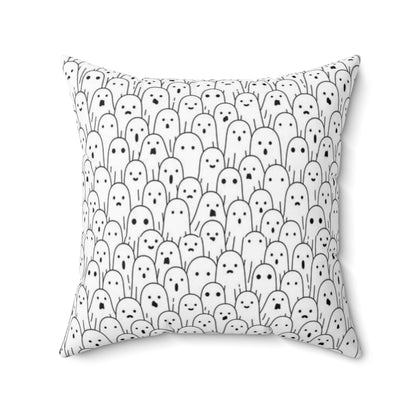 Welcome To Our Haunted House Halloween Pillow