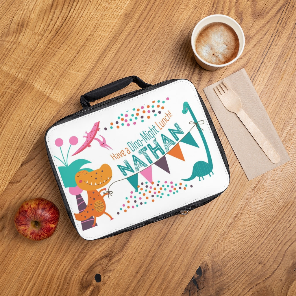 Dinosaur Personalized Lunch Bag Box