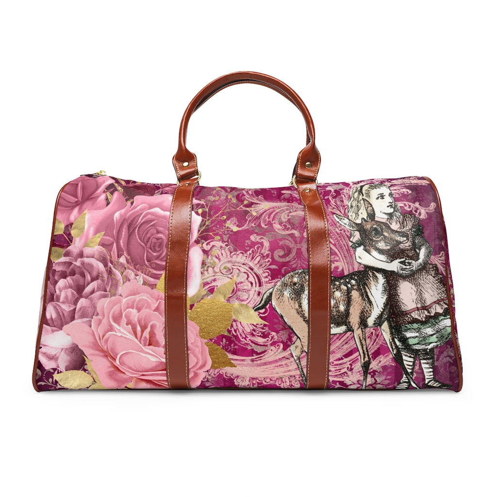 Alice In Wonderland Waterproof Travel Bag