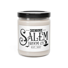 Salem Broom Co Halloween Candle