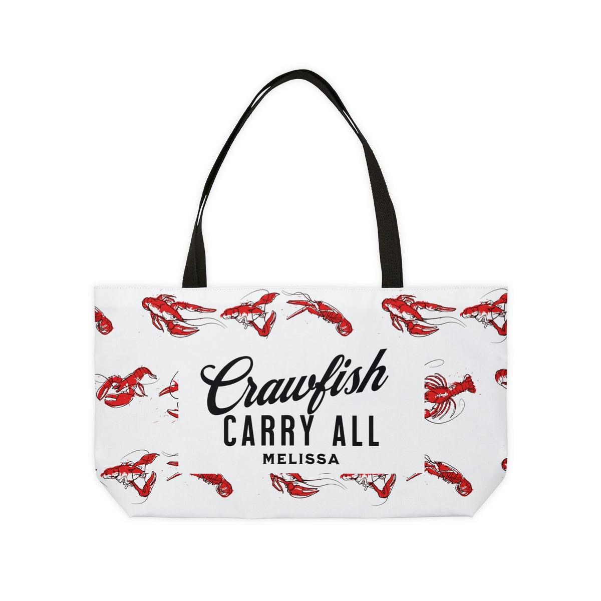 Crawfish Boil Weekender Tote Bag Personalized