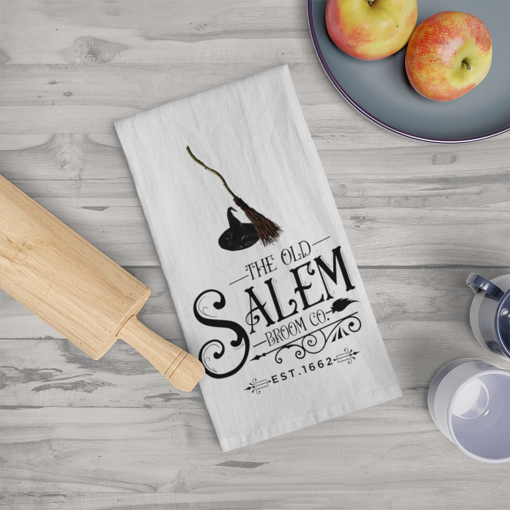 Salem Halloween Tea Towel