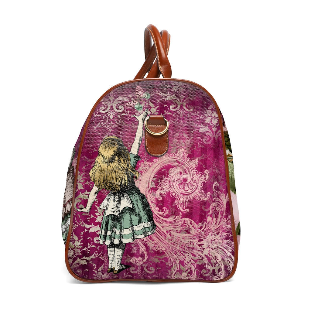 Alice In Wonderland Waterproof Travel Bag
