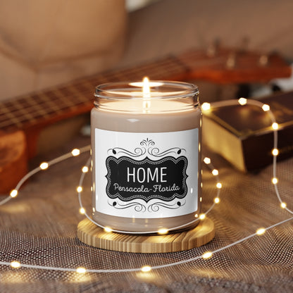 Personalized City State Scented Soy Candle