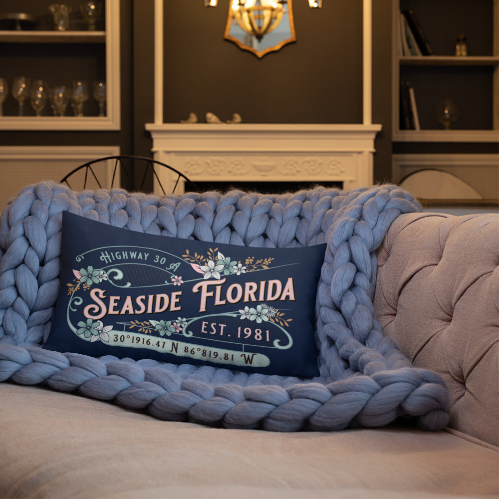 Seaside Florida 30 A Premium Throw Pillow