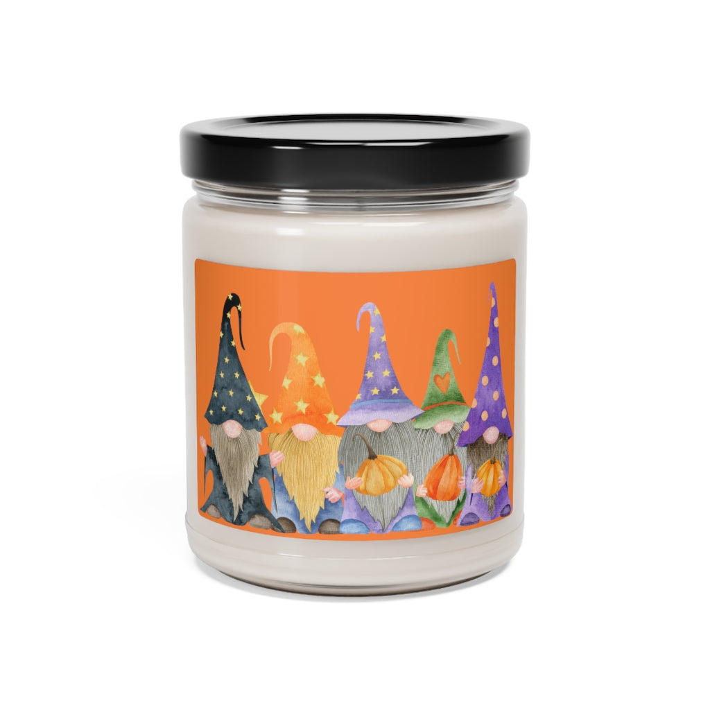 Gnomes  Halloween Candle