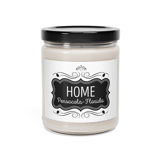 Personalized City State Scented Soy Candle