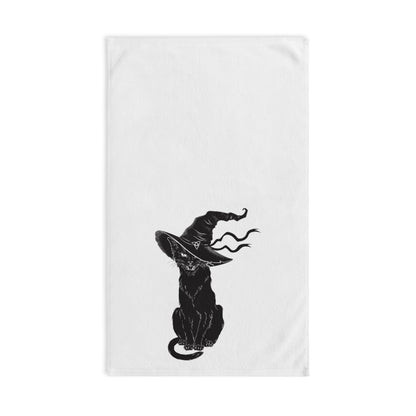 Cat Halloween Bathroom Hand Towel