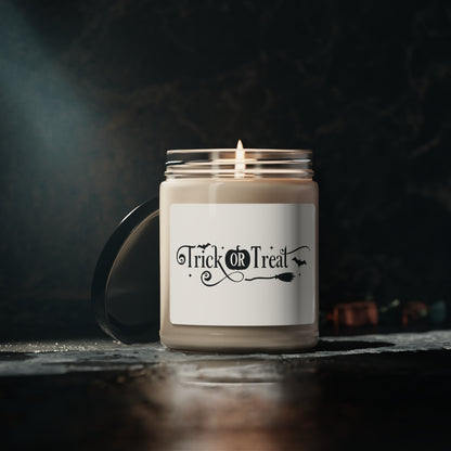 Trick or Treat Halloween Candle