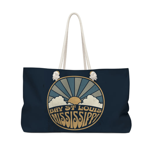 Bay Saint Louis Retro Tote Bag